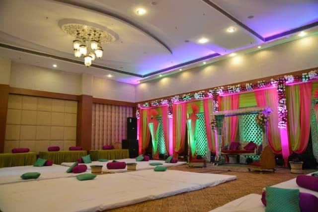 The grand banquet hall